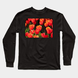 Painting Flowers Long Sleeve T-Shirt